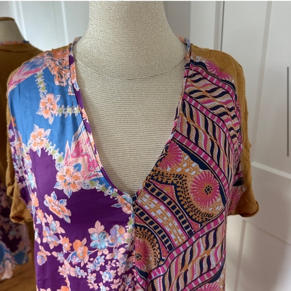 NWT Free People - Pick Your Scarf Maxi Tee Size XS - Picture 5 of 10